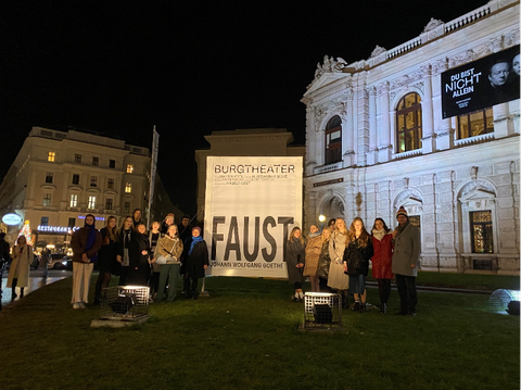 12. Klasse Klagenfurt im Burgtheater