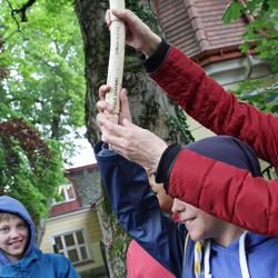 Übergabe des Staffelholzes in Wien-Mauer